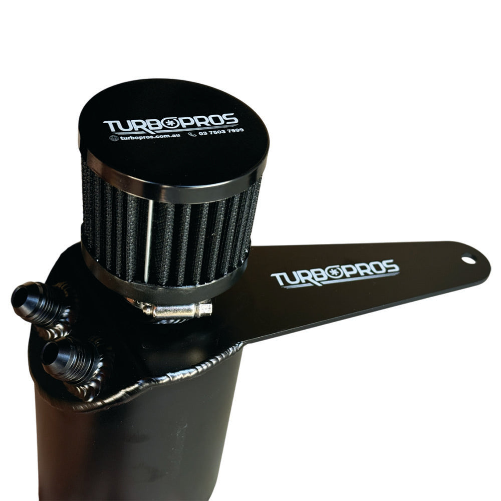 Turbo Pros High Flow -AN10 Oil Catch Can For Ford Falcon XR6 BA/BF/FG Barra 4.0L