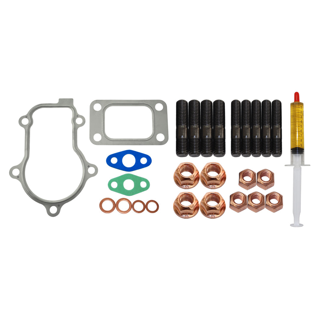 Turbo Charger Installation Stud, Gasket Kit & Lubricant Kit For Ford Falcon FG / FG X XR6 / G6E Barra 4.0L 