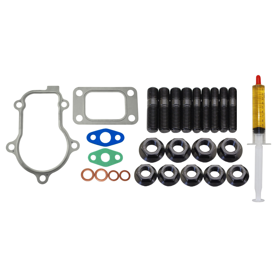 Turbo Charger Installation Stud, Gasket Kit & Lubricant Kit For Ford Falcon FG / FG X XR6 / G6E Barra 4.0L 