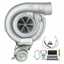 Upgrade Billet GT3576R Turbo Charger With Oil Feed Line For Ford Falcon FG XR6 / G6 / G6E Barra 4.0L 2008-2014