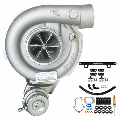 Upgrade Billet GT3576R Turbo Charger With Oil Return Line And Bracket Kit For Ford Falcon FG X XR6/G6E Barra 4.0L 2014-2016