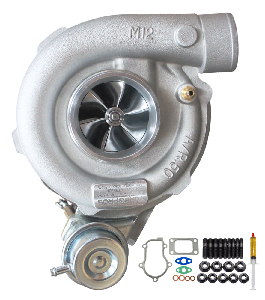 Upgrade Billet GT3582R Turbo Charger With Oil Return Line For Ford FPV FG F6 Barra 4.0L