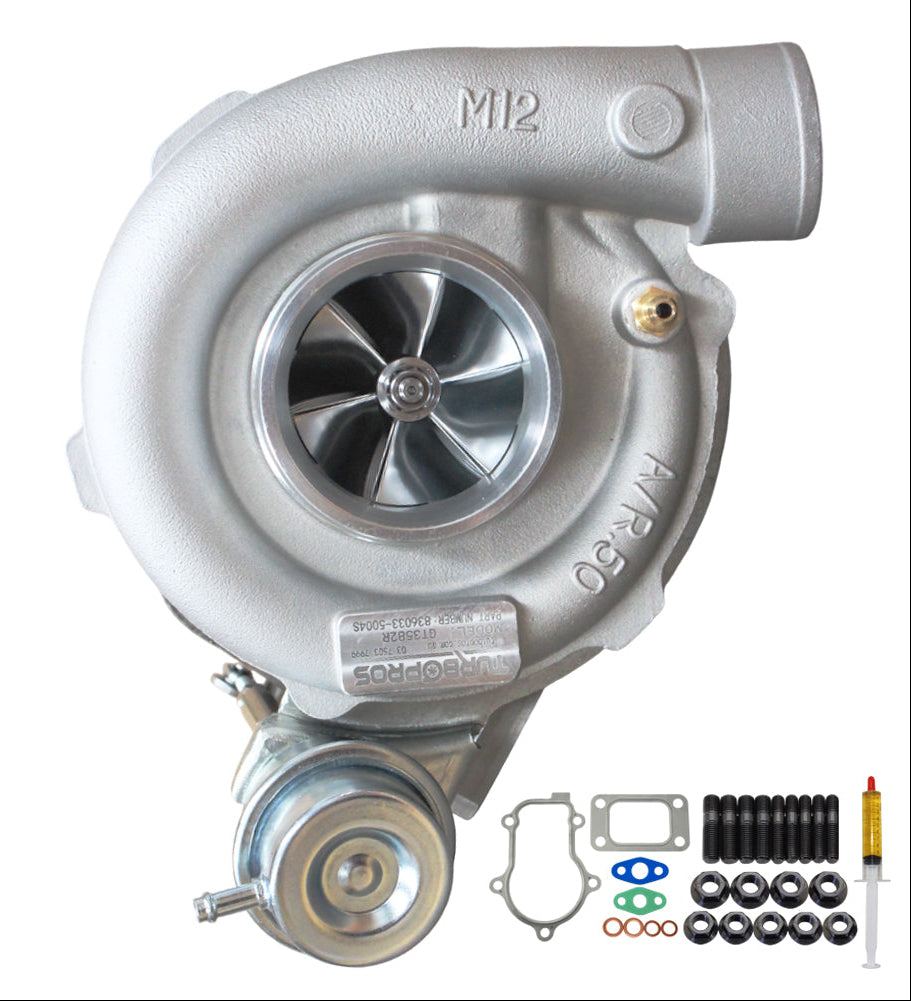 Upgrade Billet GT3582R Turbo Charger With Oil Return Line For Ford Falcon FG FGX XR6/G6E Barra 4.0L
