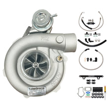 Upgrade Billet GT3582R Turbo Charger With Oil Feed, Return & Water Line And Bracket Kit For Ford FPV BA/BF F6 Barra 4.0L