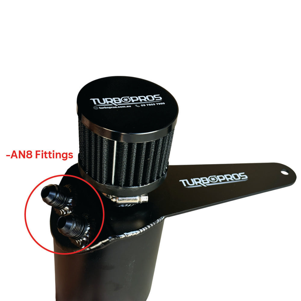 Upgrade Billet GT3582R Turbo Charger With AN8 Oil Catch Can For Ford FPV FG F6 Barra 4.0L