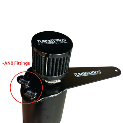 Upgrade Billet GT3582R Turbo Charger With AN8 Oil Catch Can For Ford Falcon FG FGX XR6/G6E Barra 4.0L