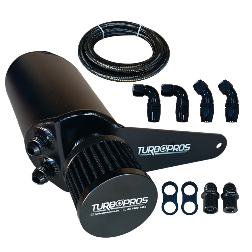 Upgrade Billet GT3582R Turbo Charger With AN8 Oil Catch Can For Ford FPV FG F6 Barra 4.0L